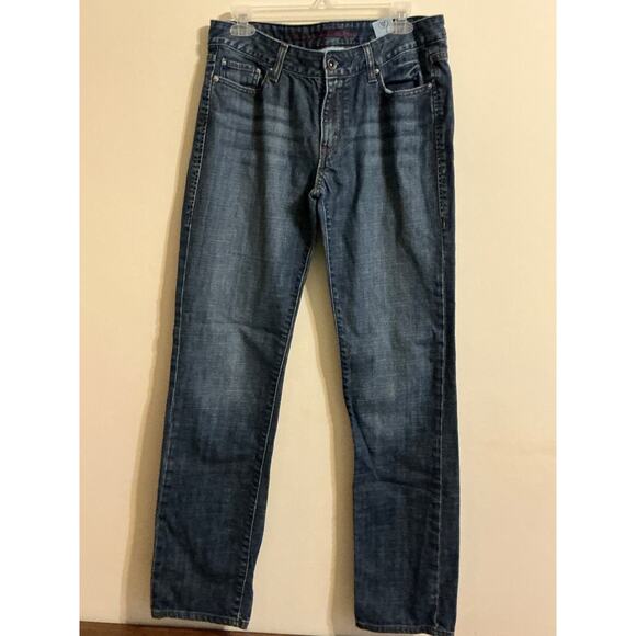 Levi Strauss Women’s 552 Mid-Rise Straight Jeans Size 10L 30W blue Used - Picture 1 of 10